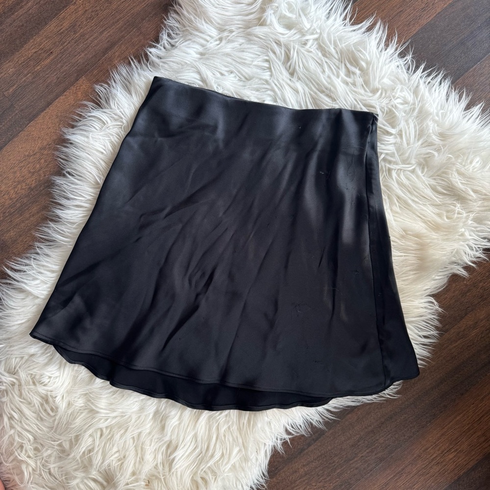Dynamite black Slip Mini Skirt